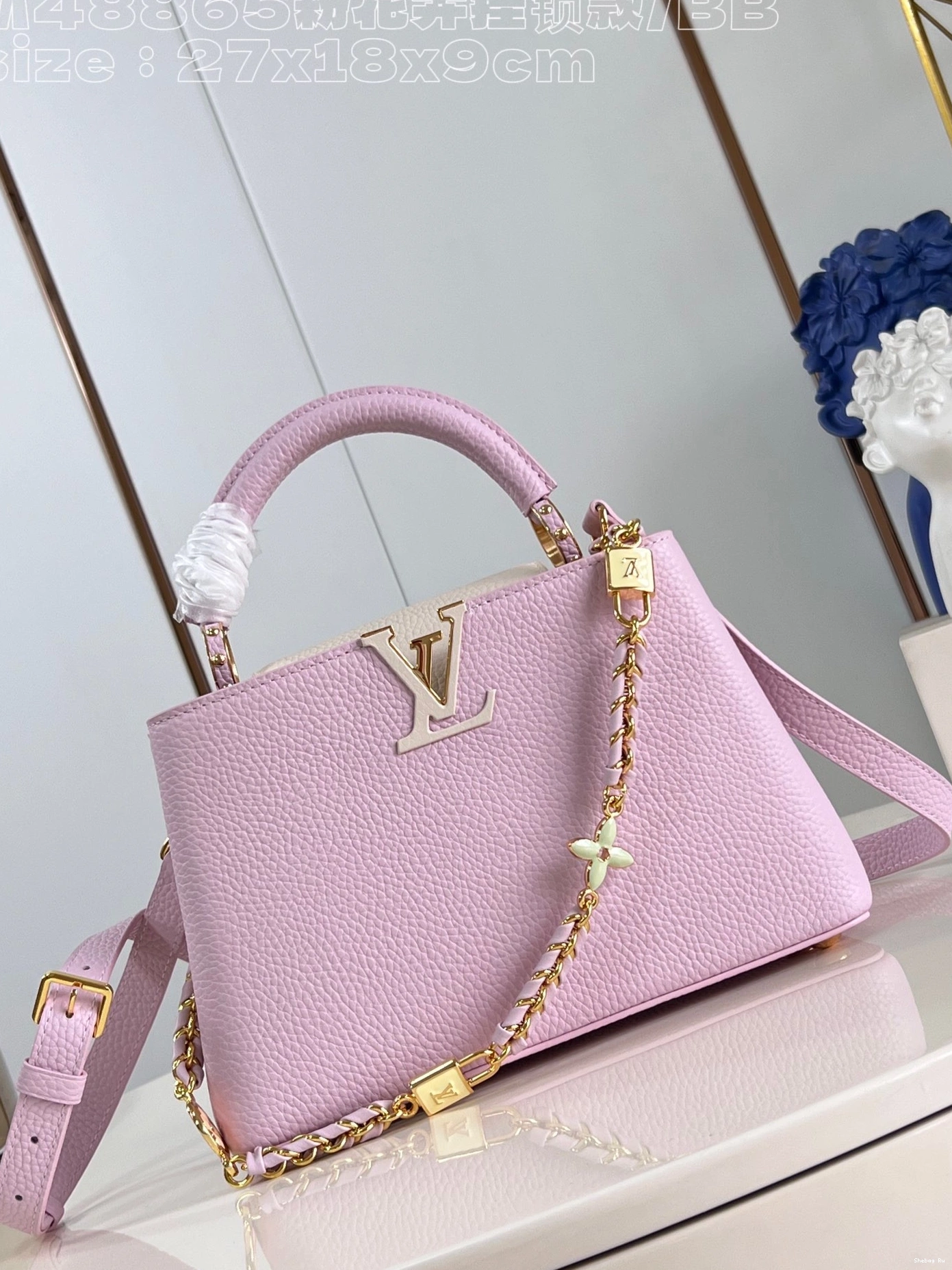BB-27*18*9CM LOUIS VUITTON CAPUCINES 0816